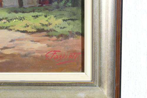 Gino Fasciotti - Landscape - Beautiful investment painting! - Bid now! * Free Courier *