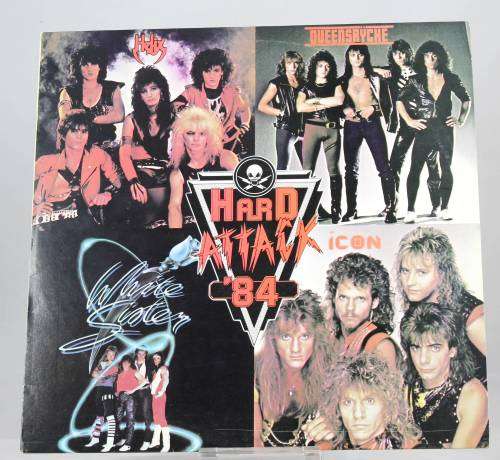 Hard Attack - Helix/Queensryche/Icon/White sister - LP - A treasure from 1984