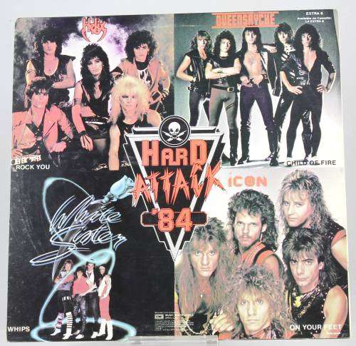 Hard Attack - Helix/Queensryche/Icon/White sister - LP - A treasure from 1984