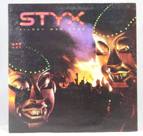 STYX -  four LP`s - treasures from 1978 to 1983