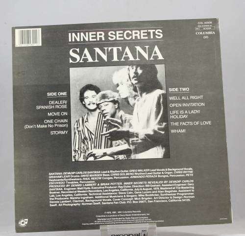 Santana - inner secrets and zebop - two LP`s - treasures from 1978 and 1981