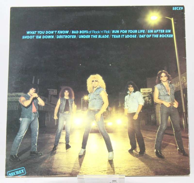Twisted Sister - 5 albums!! -  1982  to 1987