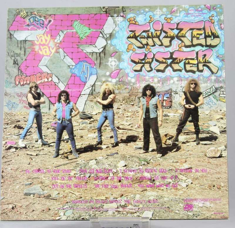 Twisted Sister - 5 albums!! -  1982  to 1987