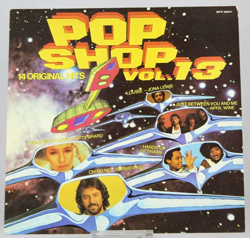 Pop Shop albums - 9 Lovely albums - LP - Treasures from 1979 to 1983 - Bid now!!
