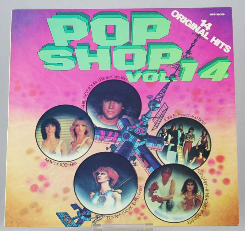 Pop Shop albums - 9 Lovely albums - LP - Treasures from 1979 to 1983 - Bid now!!
