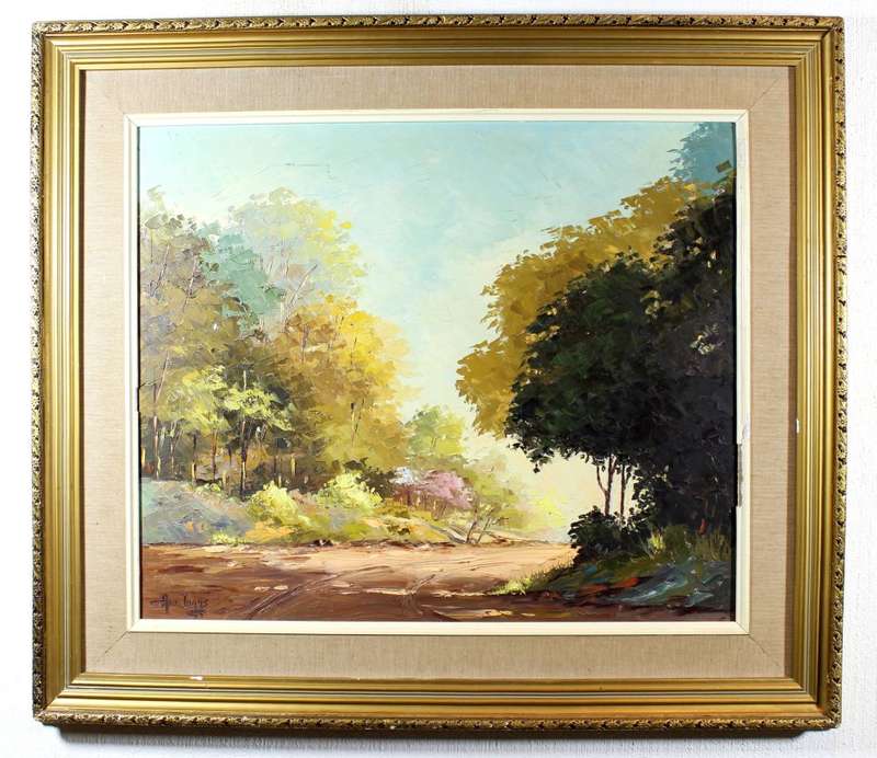 Ann Inggs - Dirt road - A stunning treasure!! - Bid now!!