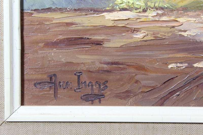 Ann Inggs - Dirt road - A stunning treasure!! - Bid now!!