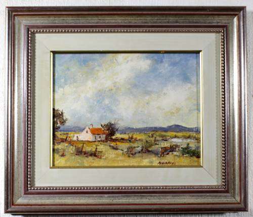 Neoklis Pnematicatos - Farm scene - Beautiful! - A little treasure! - Bid now!!
