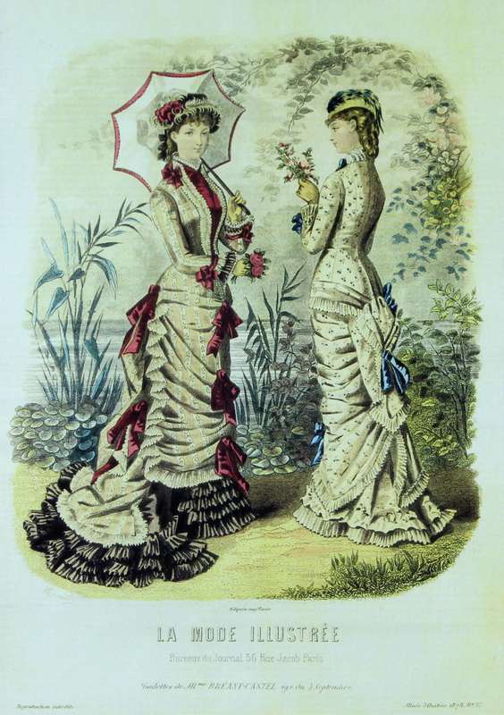 Fashion print - La Mode Illustree