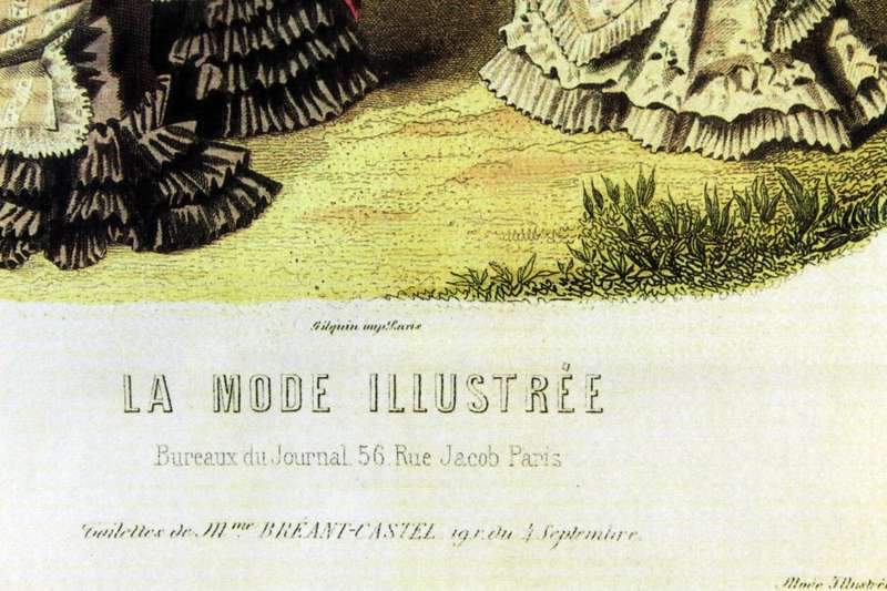 Fashion print - La Mode Illustree