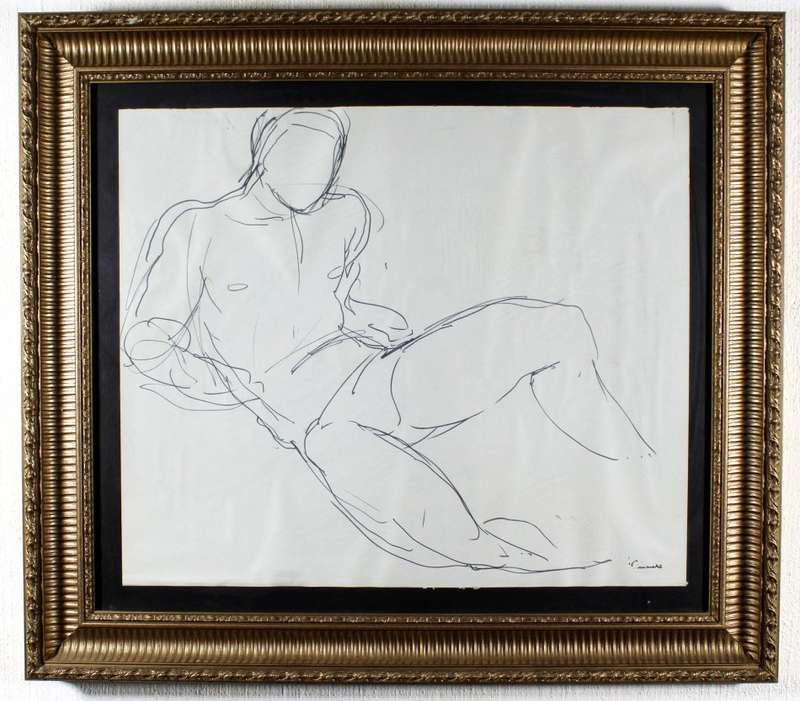 Simmens - Nude - Pen / Ink on paper