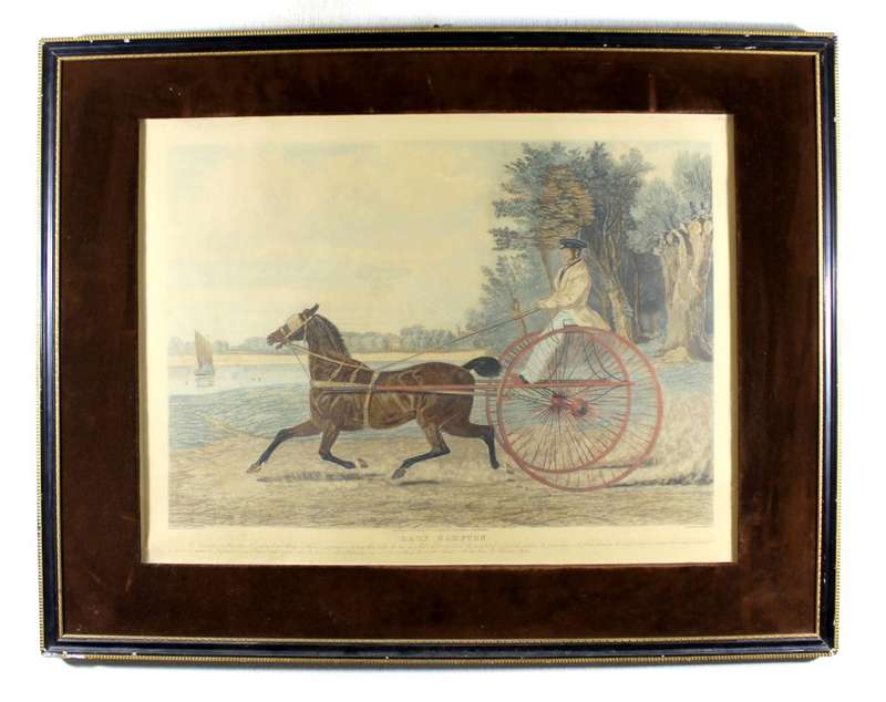 Lady Hamilton - Very old print - From an engraving by Chashunt