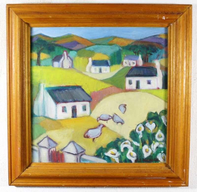 Chickens and houses