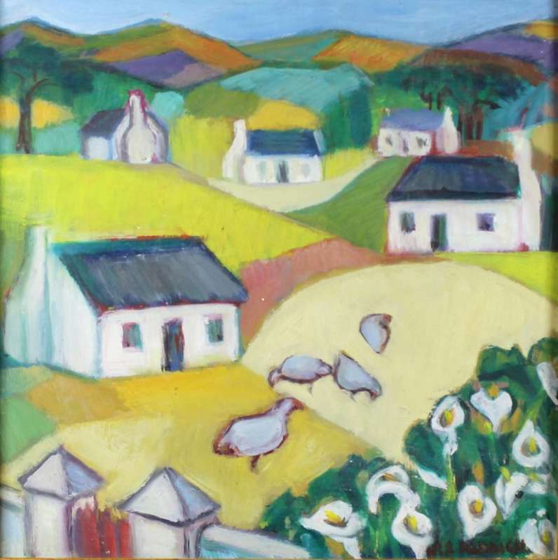 Chickens and houses