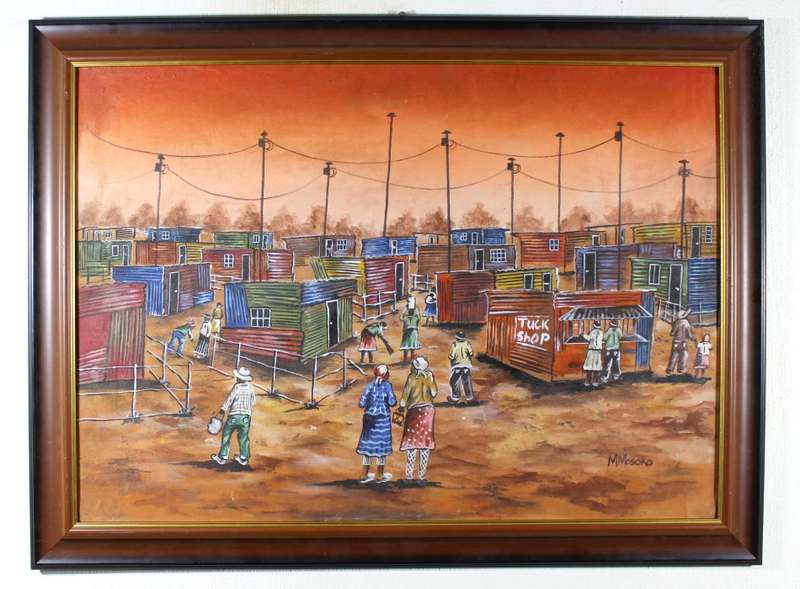 M Masoko - Township scene