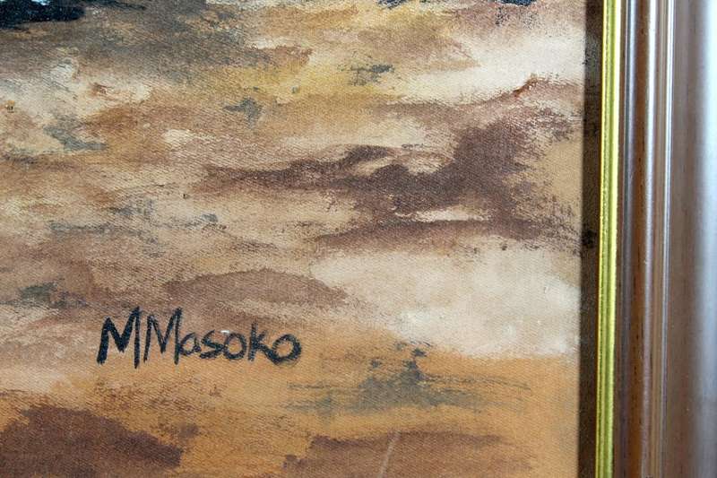 M Masoko - Township scene