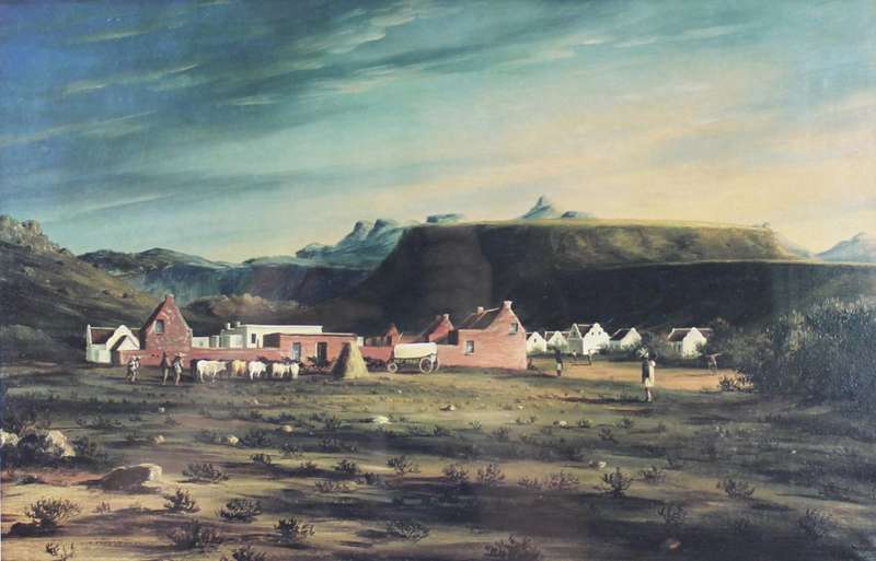 Thomas Baines - Part of Cradock from the North