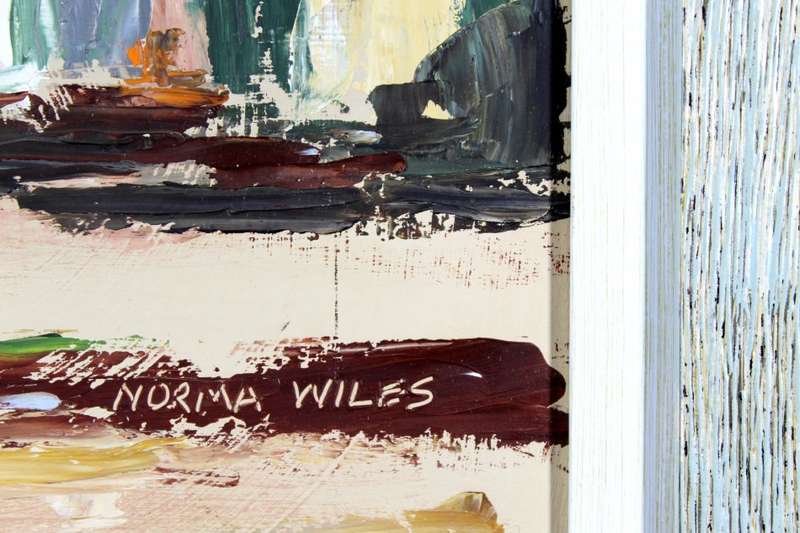Norma Wiles - Township scene