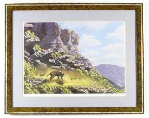 Paul Augustinus - The Chase - Signed a numbered print