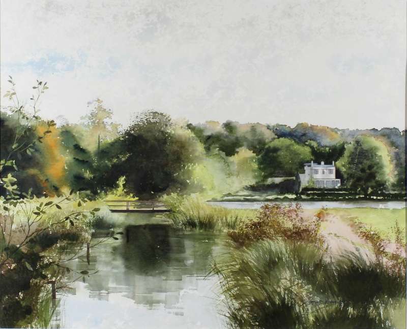 Janet Duncan - Lake scene