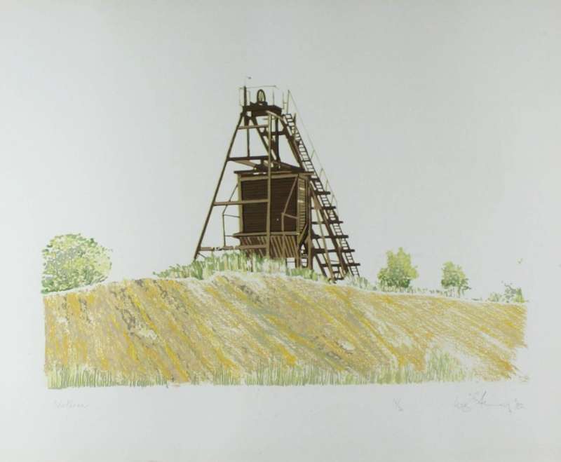 Mine Headgear - Signed and numbered print