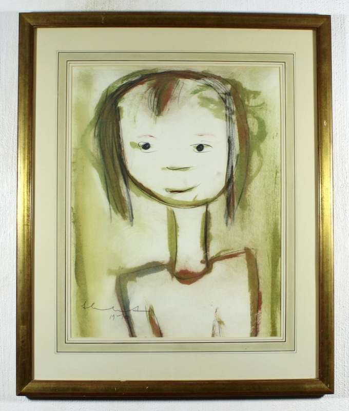 Frans Claerhout - Abstract figure - Early work - Investment art! - Bid now!!