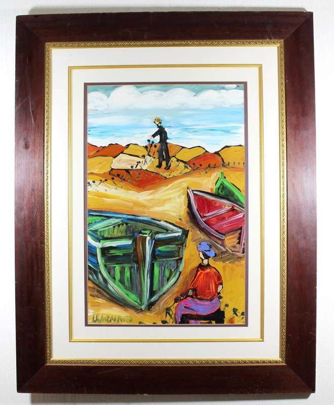 Susan Barnard - Fisherman and their boats