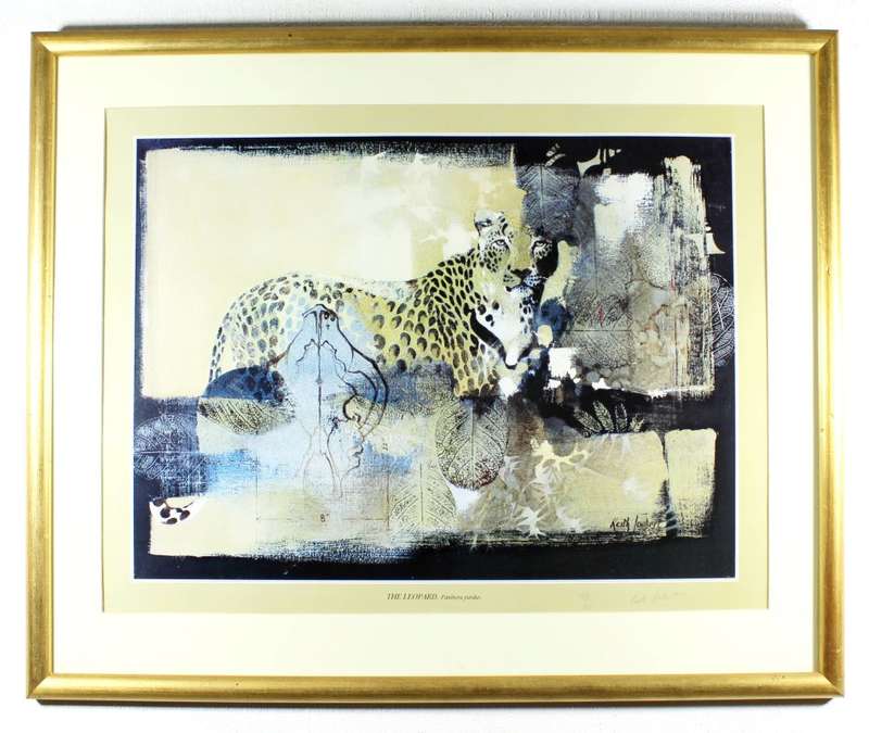Keith Joubert - Limited edition lithoprint - The Leopard