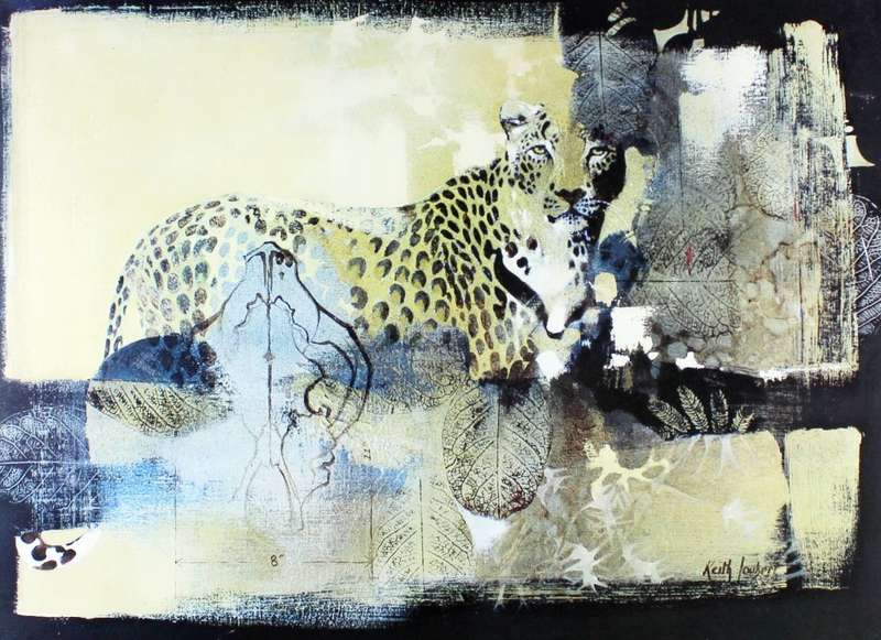 Keith Joubert - Limited edition lithoprint - The Leopard