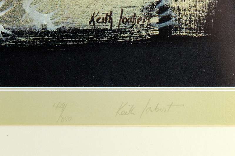 Keith Joubert - Limited edition lithoprint - The Leopard