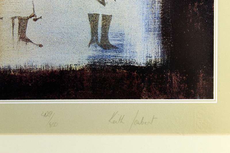 Keith Joubert - limited edition lithoprint - the elephant