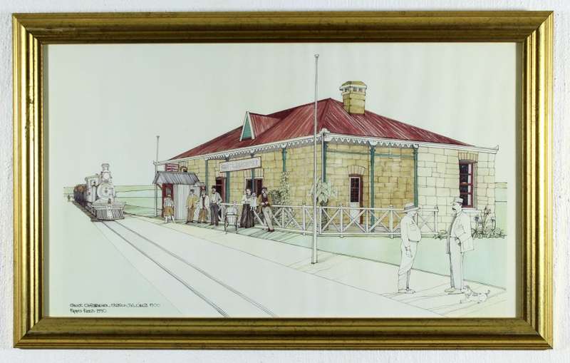 Pippa Rees - Groot Olifantsrivier Station, Transvaal - Circa 1900