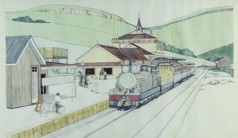 Pippa Rees - Inchanga Station - Circa 1900