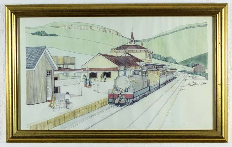 Pippa Rees - Inchanga Station - Circa 1900