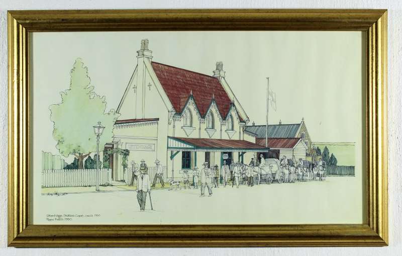 Pippa Rees - Uitenhage Station, Cape - Circa 1900