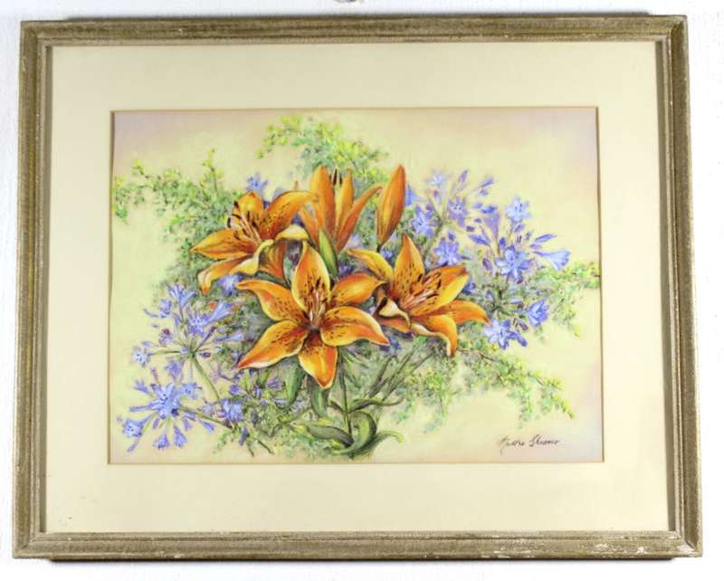 Nellie Shearer - Still life flowers