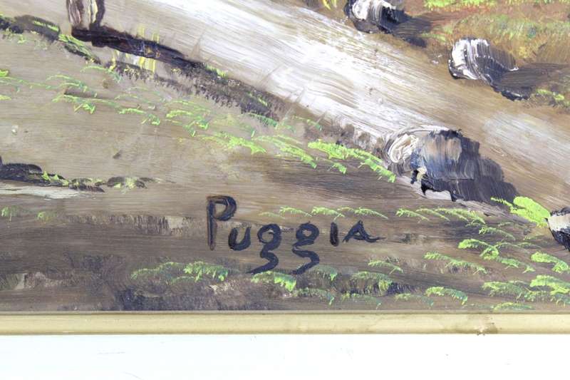 Puggia - Rondavels in a landscape