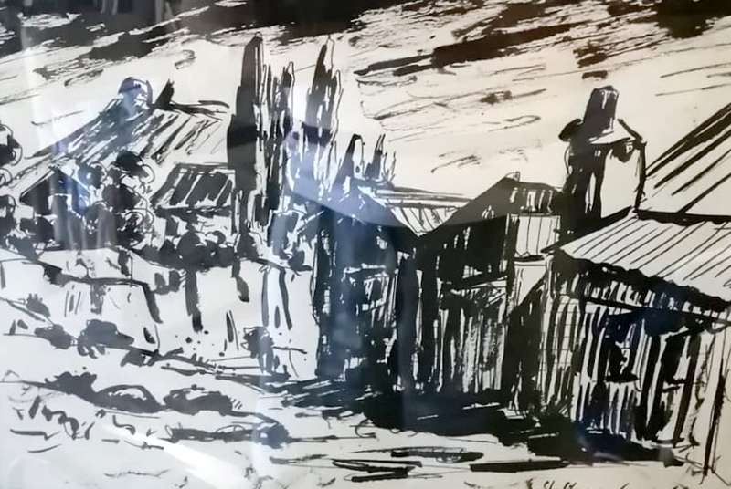 Stefan Ampenberger - Township scene