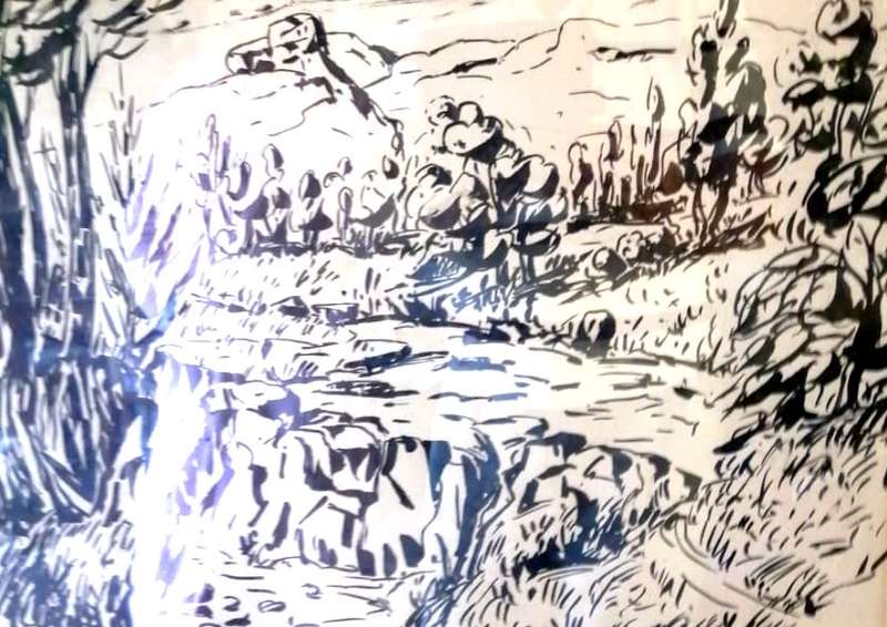 Iris Ampenberger - Landscape scene