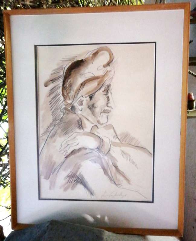 Iris Ampenberger - Portrait of an old man