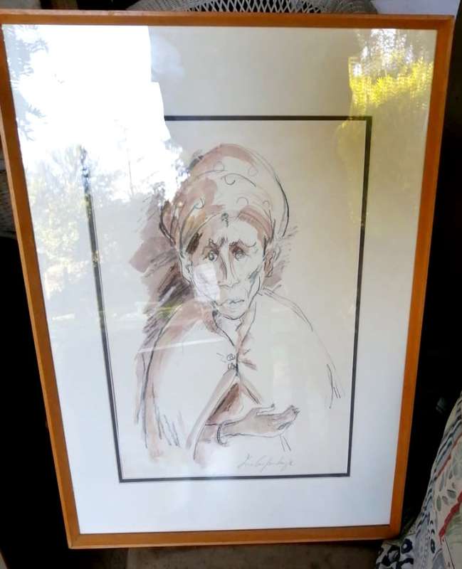 Iris Ampenberger - Portrait of an old woman