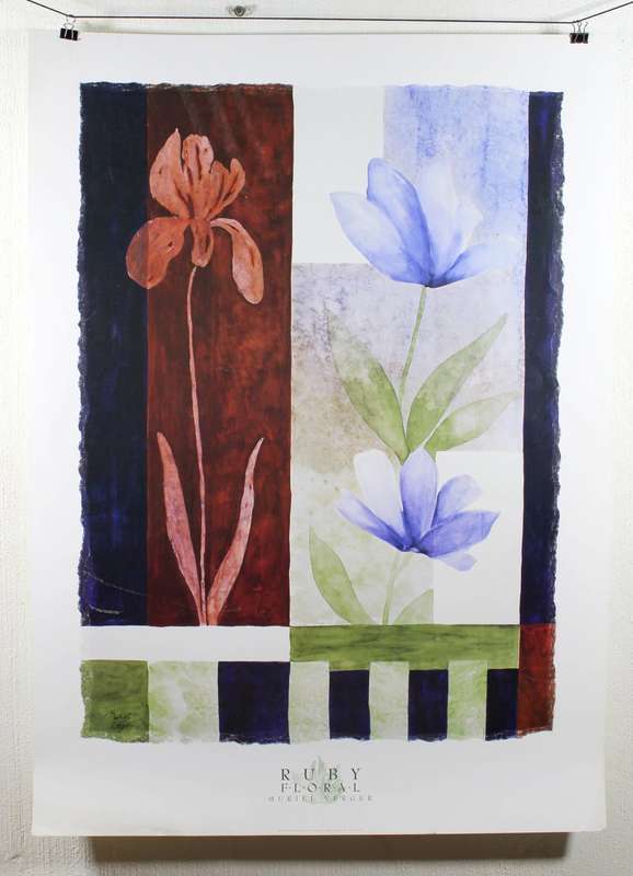 Poster - Muriel Verger - Ruby Floral