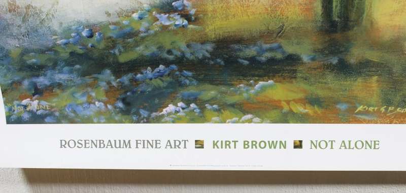 Poster - Kirt Brown - Not alone