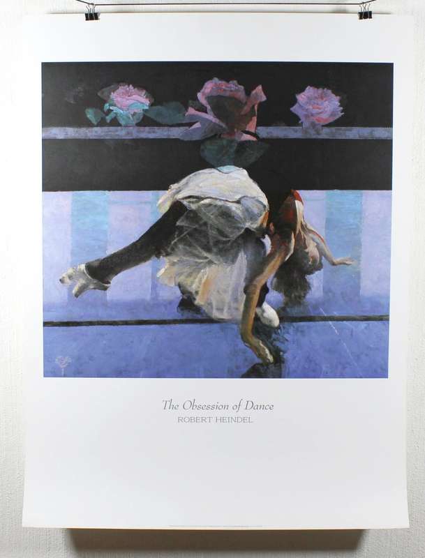 Poster - Robert Heindel - The obsession of dance