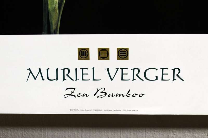 Poster - Muriel Verger - Zen Bamboo