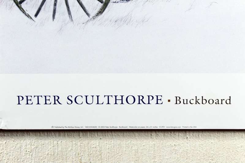 Poster - Peter Sculthorpe - Backboard