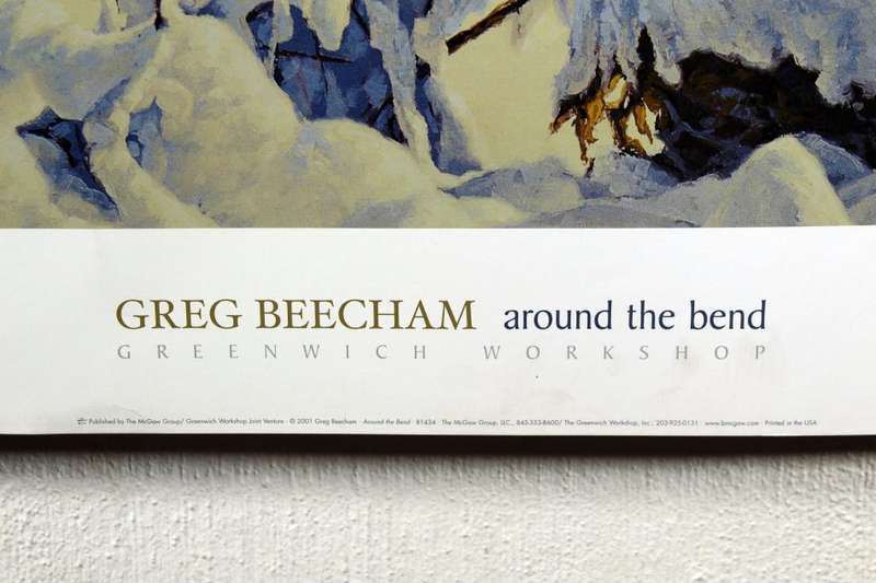 Poster - Greg Beecham - Around the bend