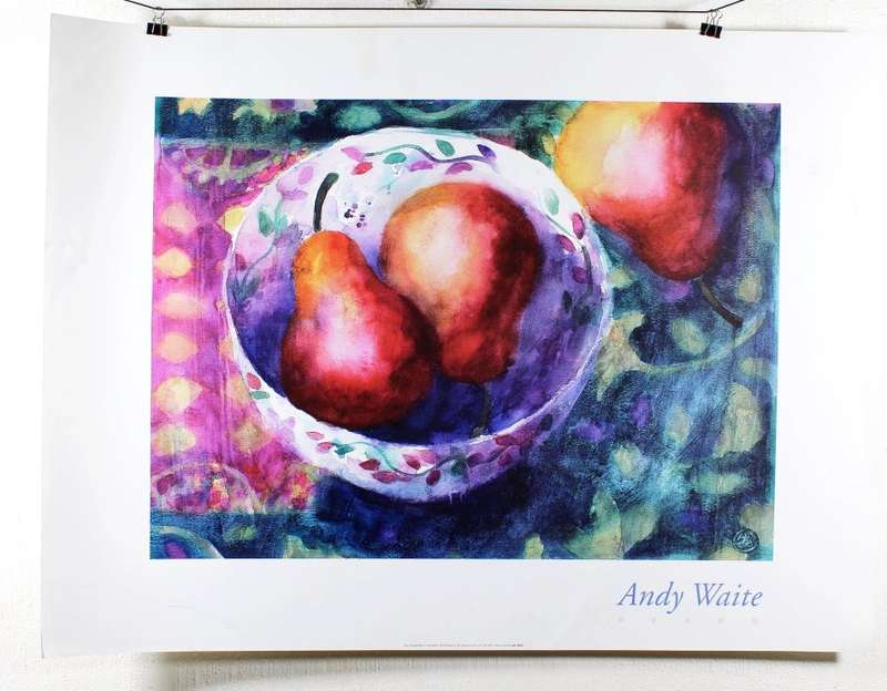 Poster - Andy Waite - Pears