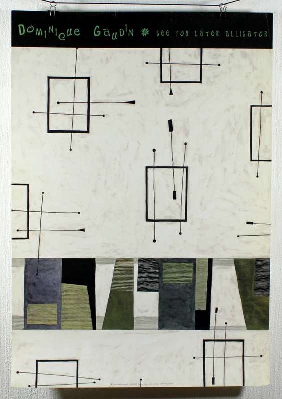 Poster - Dominique Gaudin - In a while crocodile