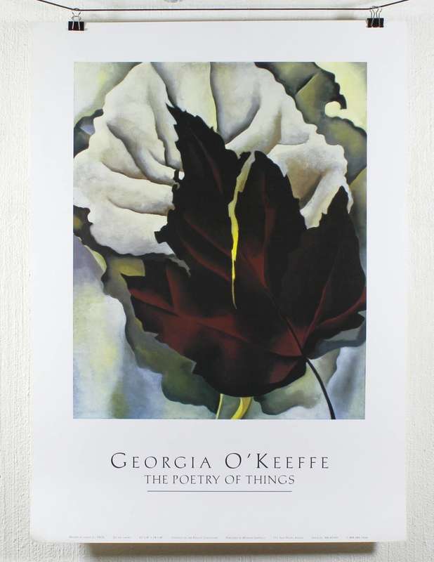 Poster - Georgia O`Keeffe - The portrait of thing